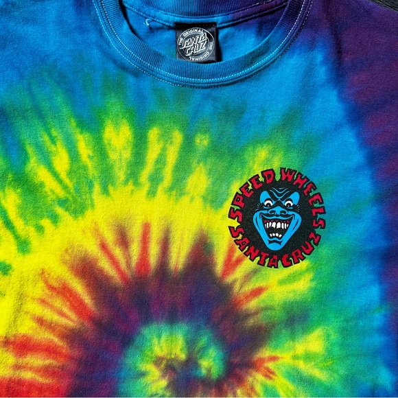 Santa Cruz tie-dye shirt - Picture 2 of 2